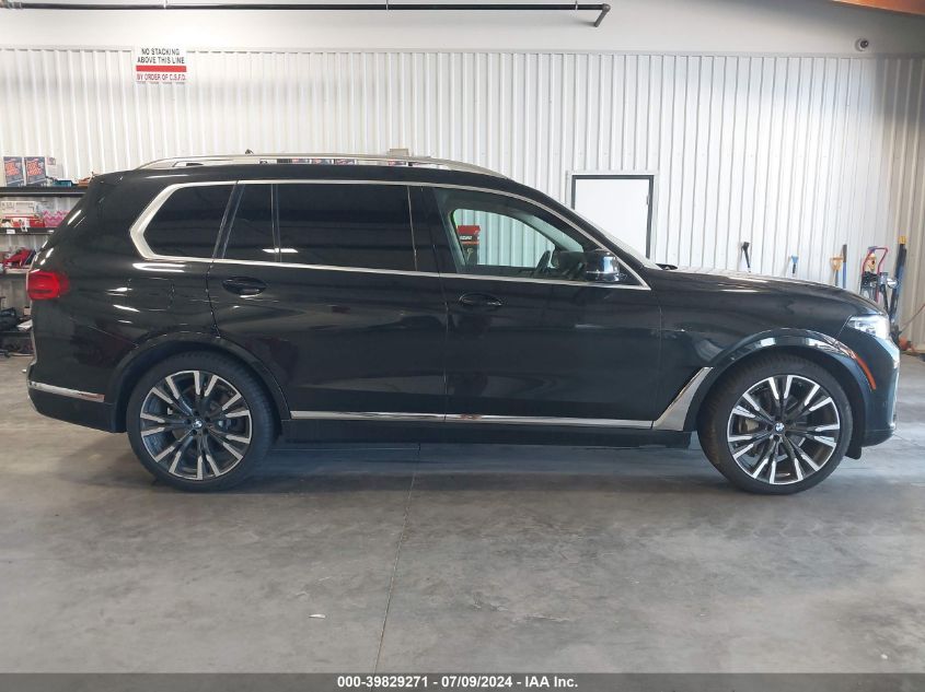 2019 BMW X7 xDrive50I VIN: 5UXCX4C57KLS36281 Lot: 39829271