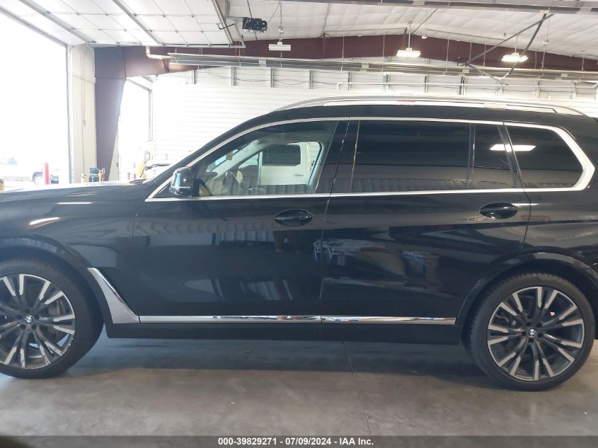 2019 BMW X7 xDrive50I VIN: 5UXCX4C57KLS36281 Lot: 39829271