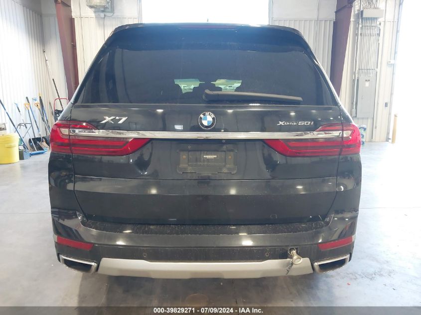 2019 BMW X7 xDrive50I VIN: 5UXCX4C57KLS36281 Lot: 39829271