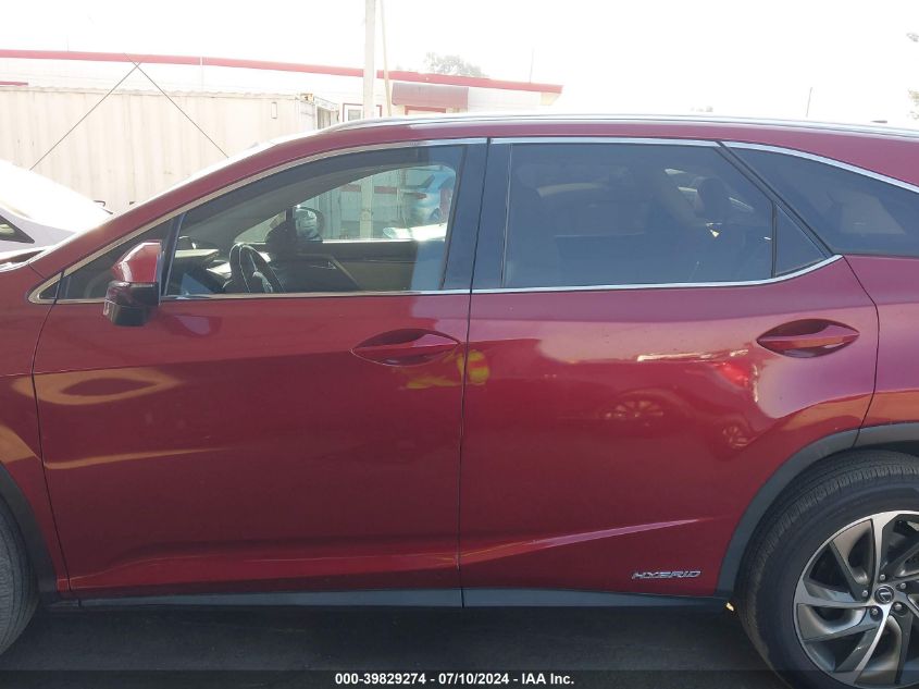 2018 Lexus Rx 450Hl Luxury VIN: JTJDGKCA5J2003170 Lot: 39829274