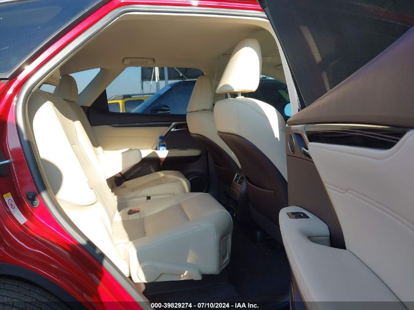 2018 Lexus Rx 450Hl Luxury VIN: JTJDGKCA5J2003170 Lot: 39829274