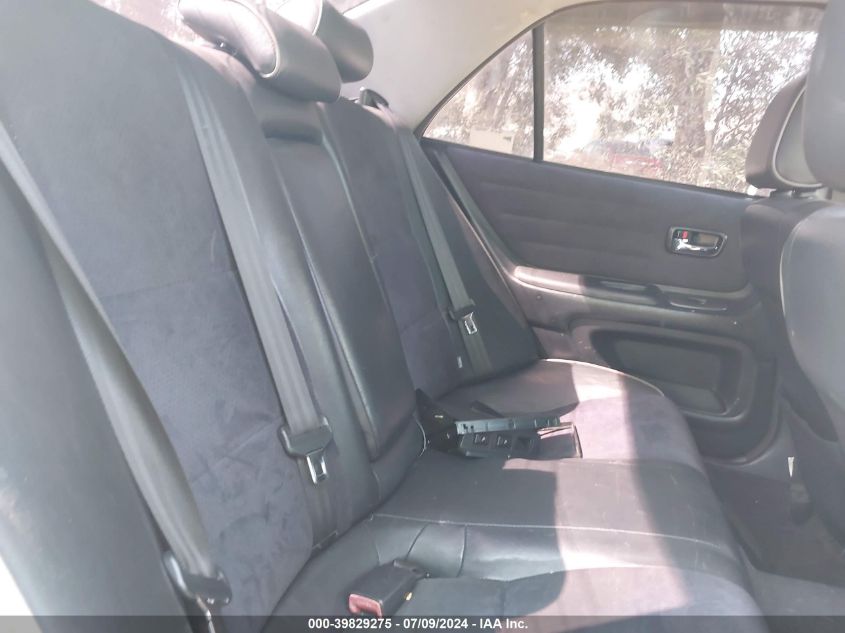 2003 Lexus Is 300 VIN: JTHBD192130069869 Lot: 39829275