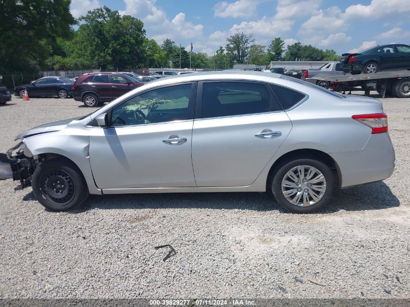 2015 Nissan Sentra VIN: 3N1AB7AP5FL661038 Lot: 39829277