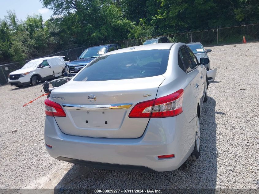 2015 Nissan Sentra VIN: 3N1AB7AP5FL661038 Lot: 39829277