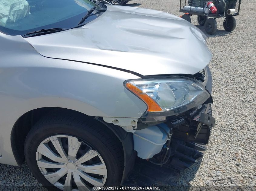 2015 Nissan Sentra VIN: 3N1AB7AP5FL661038 Lot: 39829277