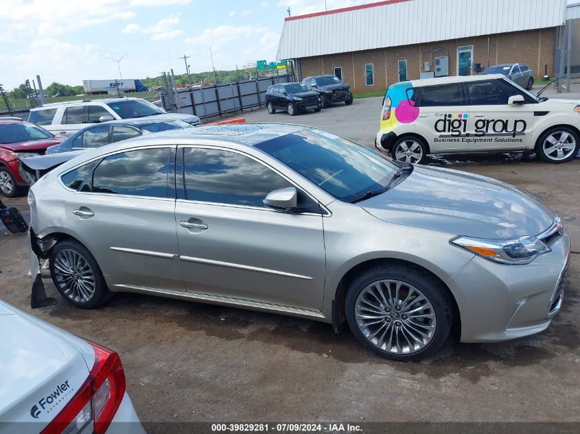 2017 Toyota Avalon Limited VIN: 4T1BK1EB4HU263885 Lot: 39829281