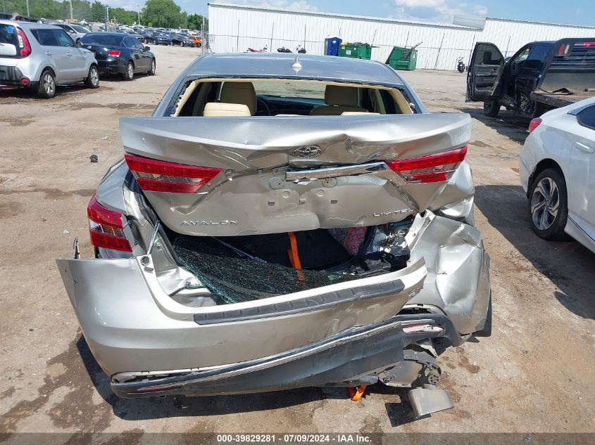 2017 Toyota Avalon Limited VIN: 4T1BK1EB4HU263885 Lot: 39829281