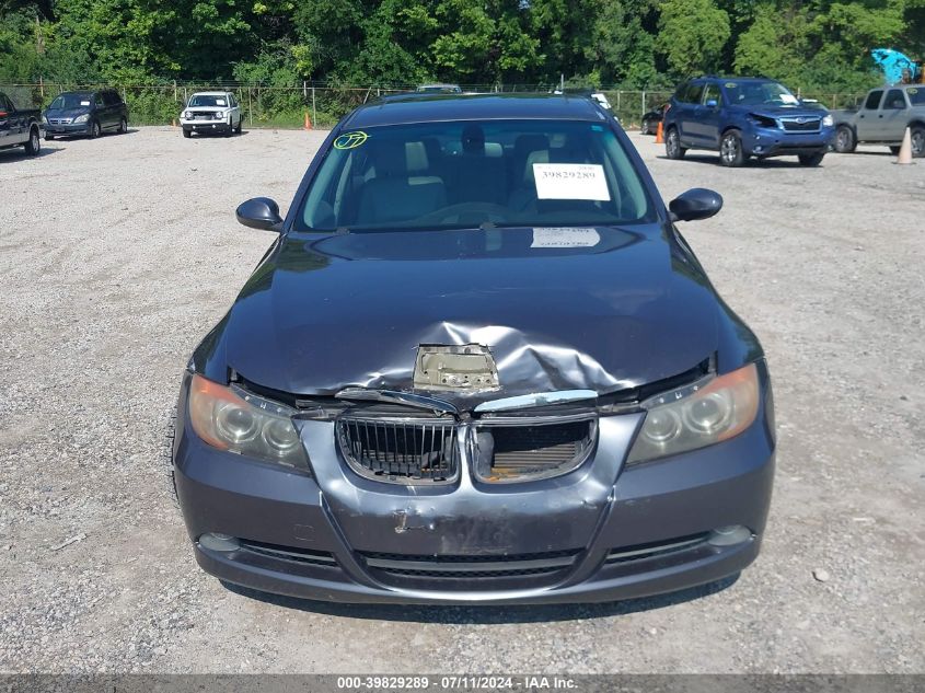 2007 BMW 328I VIN: WBAVC53507FZ70291 Lot: 39829289