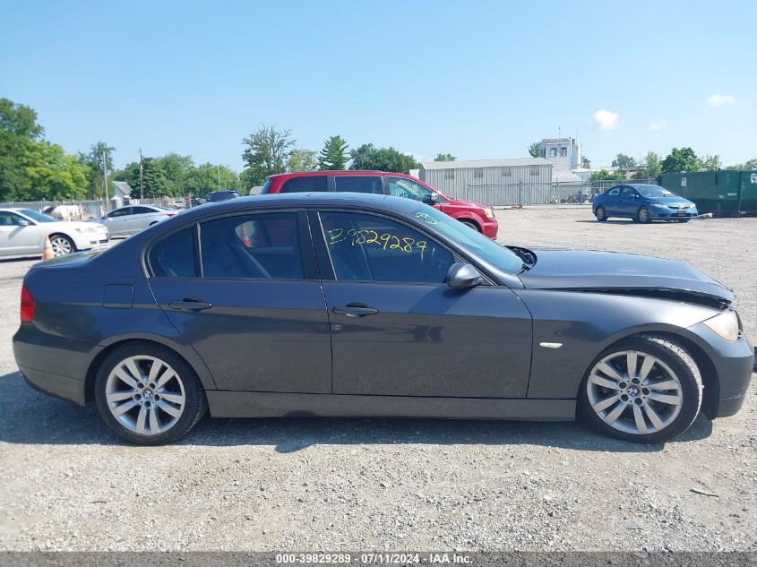 2007 BMW 328I VIN: WBAVC53507FZ70291 Lot: 39829289