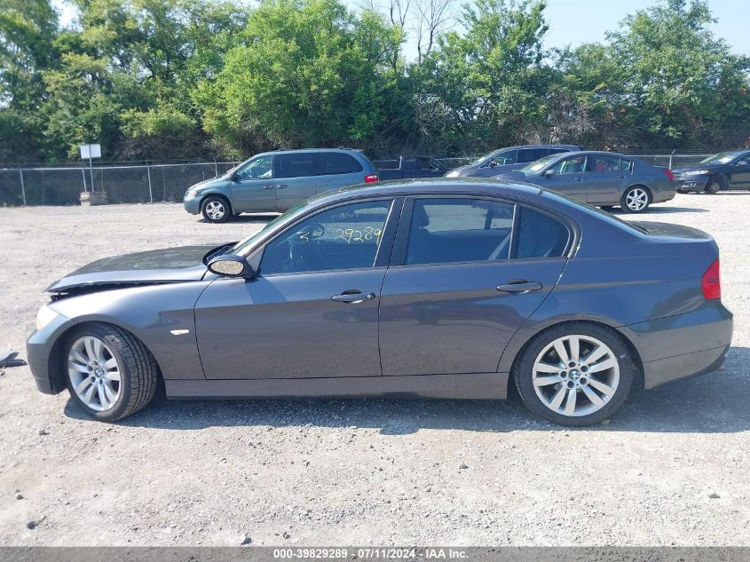 2007 BMW 328I VIN: WBAVC53507FZ70291 Lot: 39829289