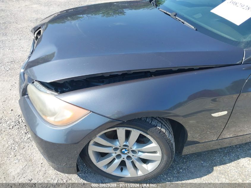 2007 BMW 328I VIN: WBAVC53507FZ70291 Lot: 39829289