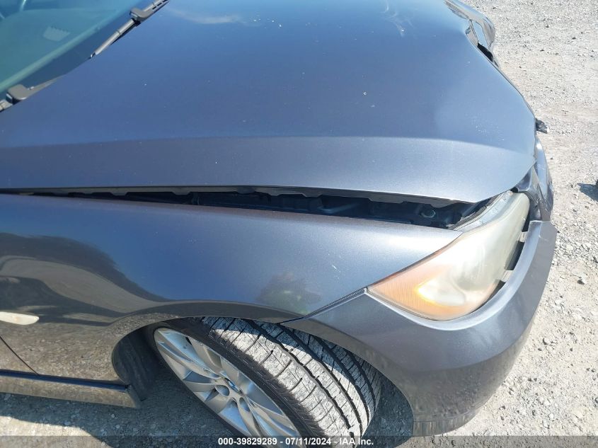 2007 BMW 328I VIN: WBAVC53507FZ70291 Lot: 39829289