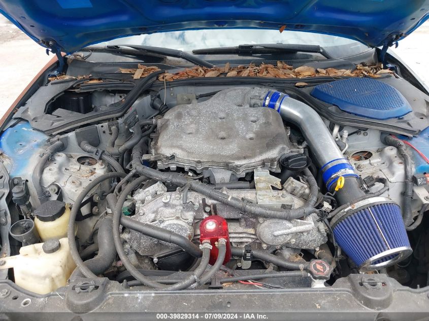 2003 Nissan 350Z Track VIN: JN1AZ34E13T015176 Lot: 39829314