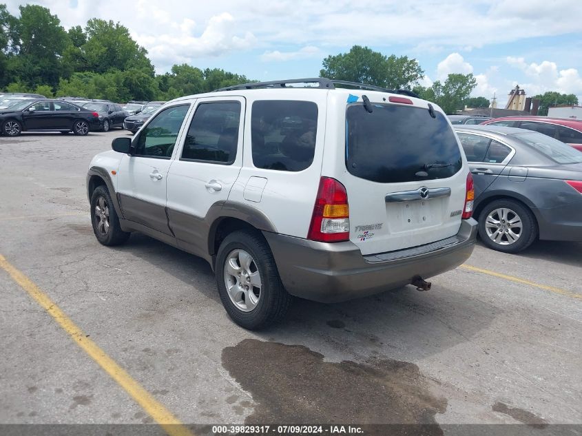 2004 Mazda Tribute Es V6 VIN: 4F2CZ96164KM17169 Lot: 39829317
