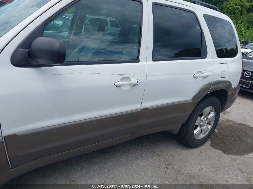 2004 Mazda Tribute Es V6 VIN: 4F2CZ96164KM17169 Lot: 39829317