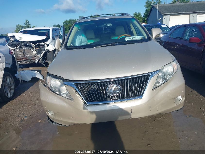 2012 Lexus Rx 350 VIN: 2T2BK1BAXCC144773 Lot: 39829327