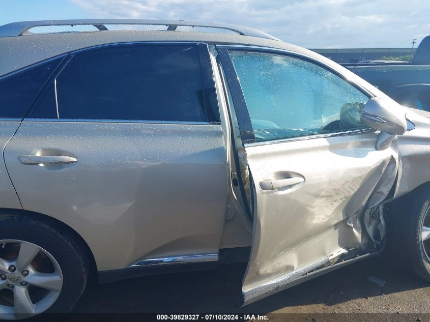 2012 Lexus Rx 350 VIN: 2T2BK1BAXCC144773 Lot: 39829327