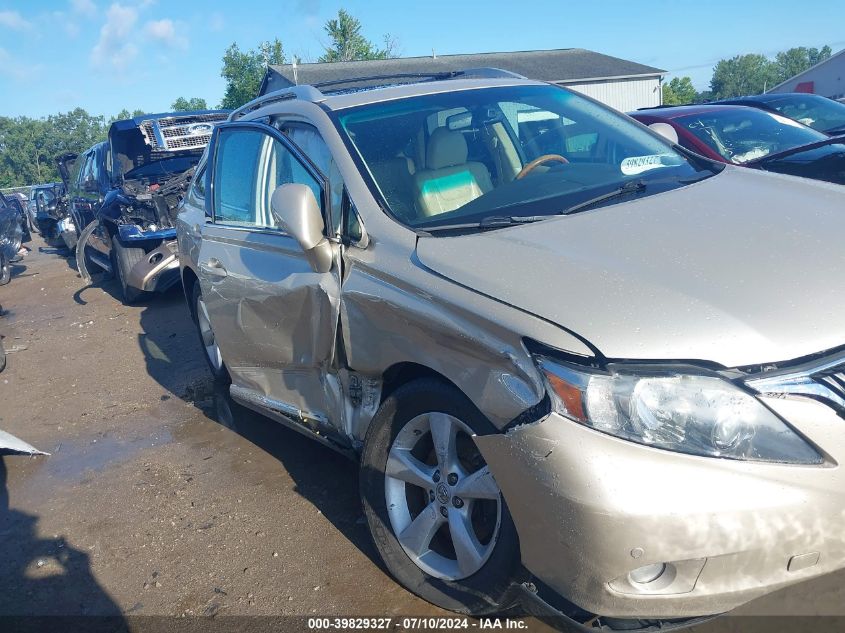2012 Lexus Rx 350 VIN: 2T2BK1BAXCC144773 Lot: 39829327