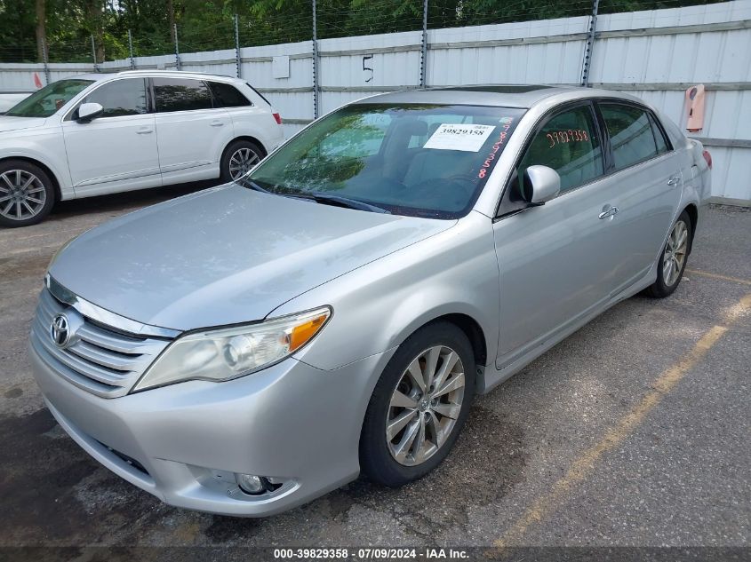 4T1BK3DBXBU386028 | 2011 TOYOTA AVALON