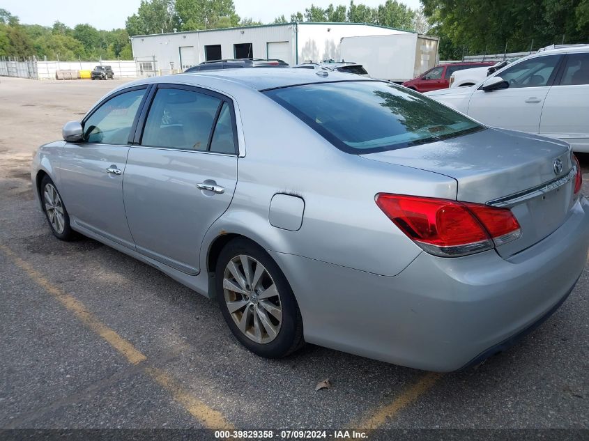 4T1BK3DBXBU386028 | 2011 TOYOTA AVALON