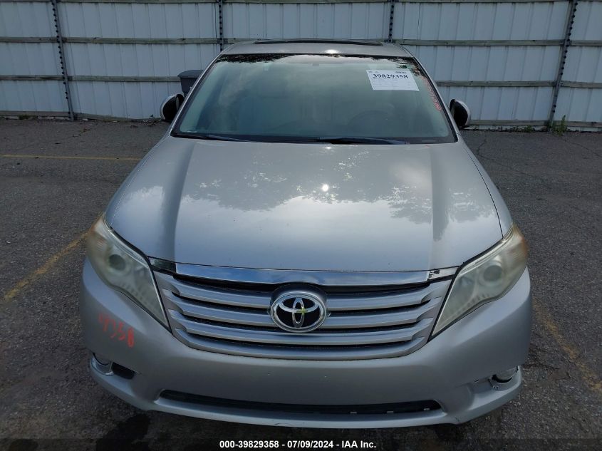 4T1BK3DBXBU386028 | 2011 TOYOTA AVALON