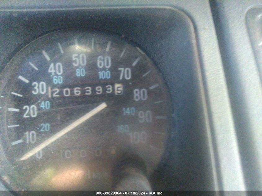 1989 Jeep Wrangler / Yj Islander VIN: 2J4FY39T5KJ169112 Lot: 39829364