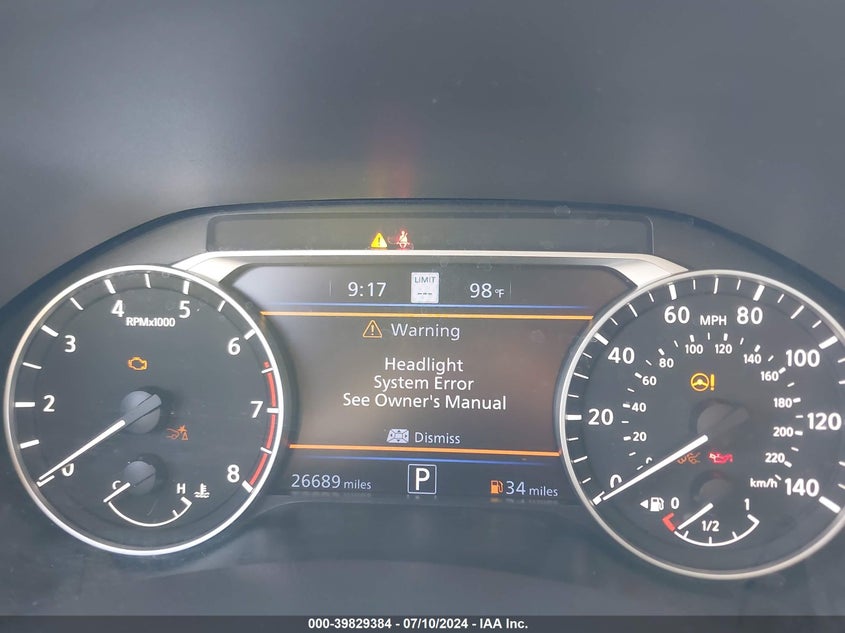 2021 Nissan Altima Sl Fwd VIN: 1N4BL4EV2MN347405 Lot: 39829384