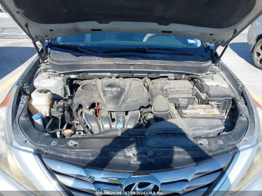 2011 Hyundai Sonata Se VIN: 5NPEC4AC9BH252820 Lot: 39829399