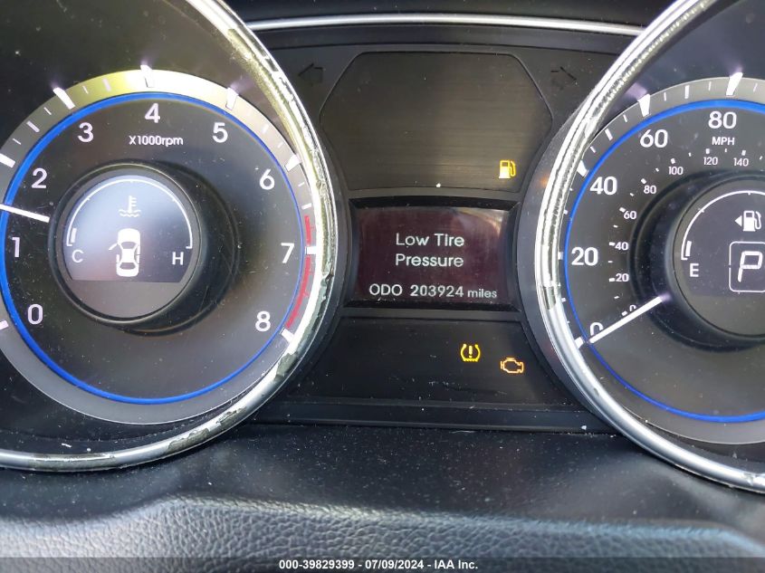 2011 Hyundai Sonata Se VIN: 5NPEC4AC9BH252820 Lot: 39829399