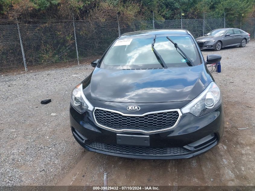 2015 Kia Forte Lx VIN: KNAFK4A65F5307042 Lot: 39829432