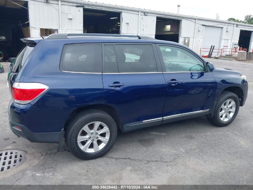 2011 Toyota Highlander Se V6 VIN: 5TDBK3EHXBS073346 Lot: 39829442