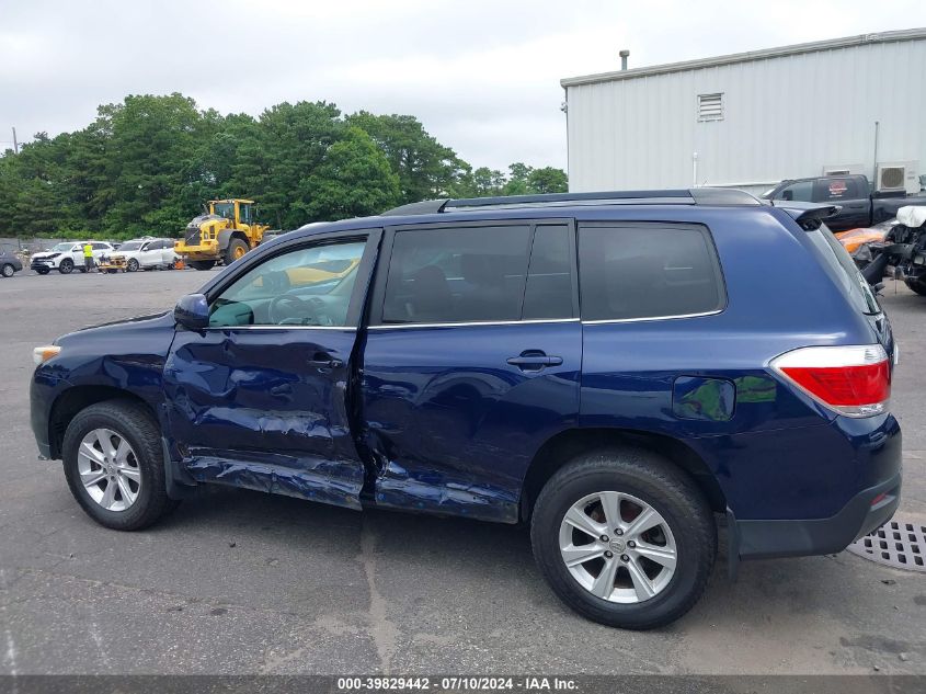 2011 Toyota Highlander Se V6 VIN: 5TDBK3EHXBS073346 Lot: 39829442