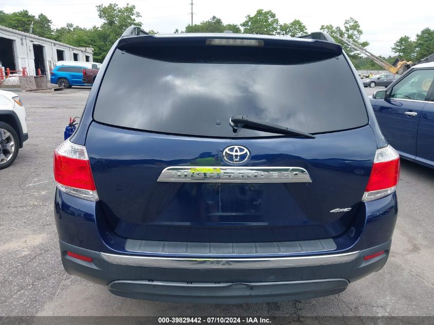 2011 Toyota Highlander Se V6 VIN: 5TDBK3EHXBS073346 Lot: 39829442