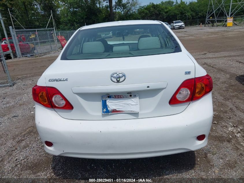 2010 Toyota Corolla VIN: 1NXBU4EE0AZ266231 Lot: 39829451