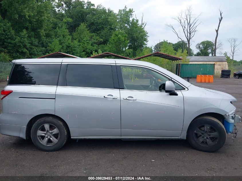 2015 Nissan Quest Sv VIN: JN8AE2KP7F9129776 Lot: 39829453