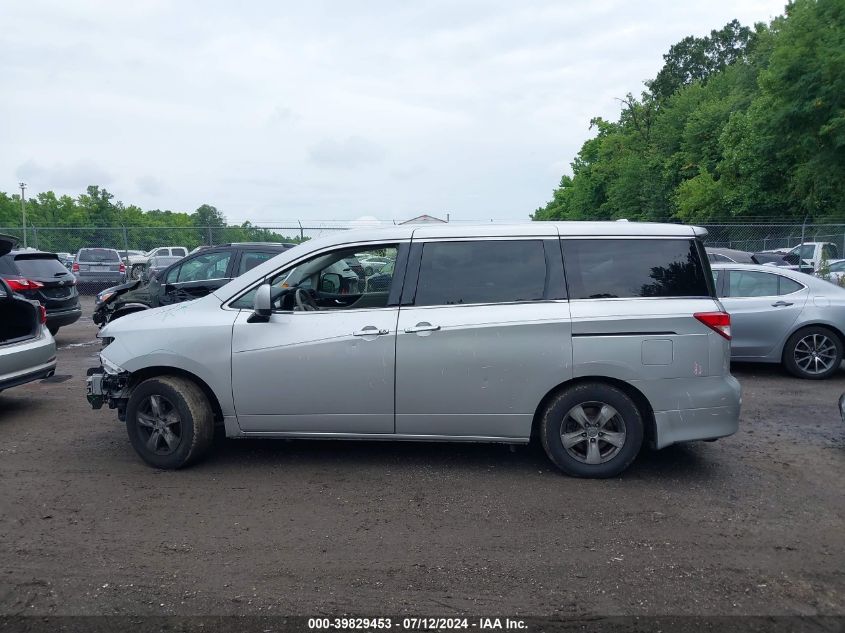 2015 Nissan Quest Sv VIN: JN8AE2KP7F9129776 Lot: 39829453