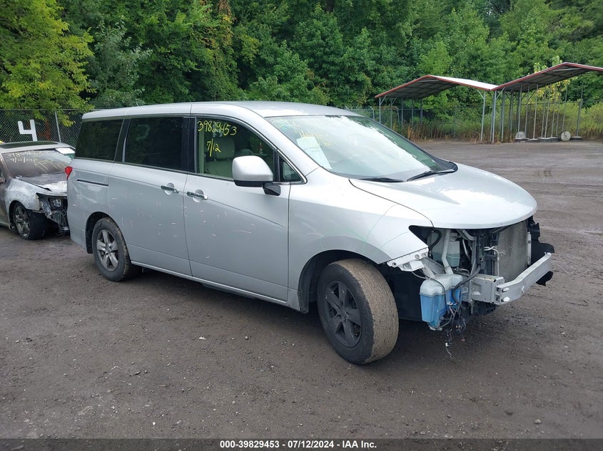 2015 Nissan Quest Sv VIN: JN8AE2KP7F9129776 Lot: 39829453