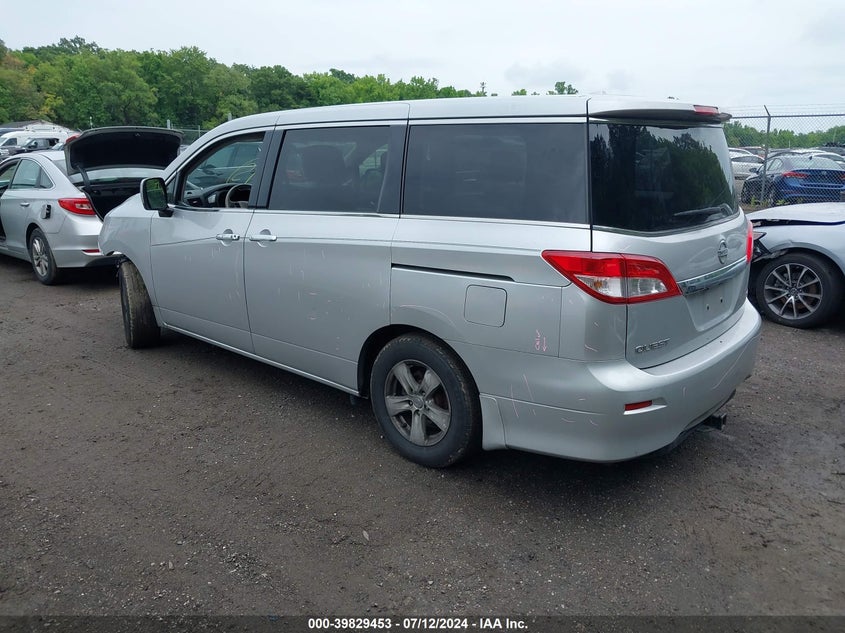 2015 Nissan Quest Sv VIN: JN8AE2KP7F9129776 Lot: 39829453