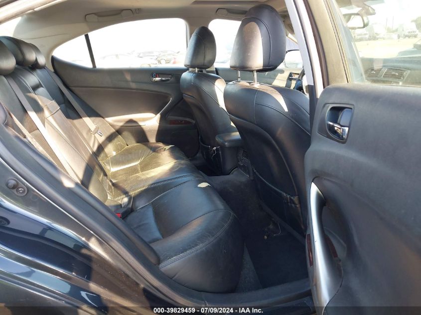 2008 Lexus Is 250 VIN: JTHBK262485078575 Lot: 39829459