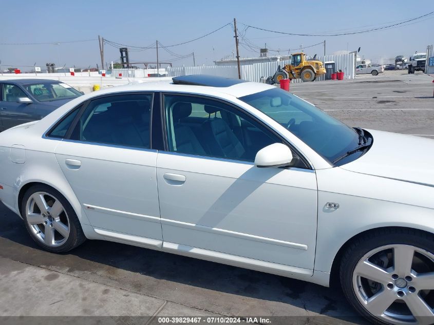 2006 Audi A4 S-Line 2.0T Turbo VIN: WAUBF78E56A224347 Lot: 39829467