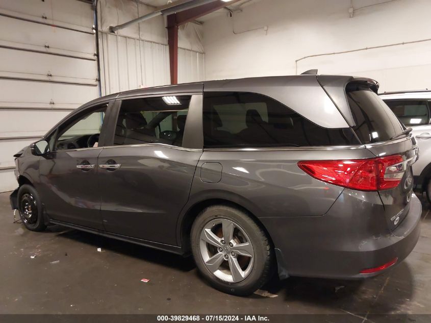 2019 Honda Odyssey Ex-L VIN: 5FNRL6H75KB132209 Lot: 39829468