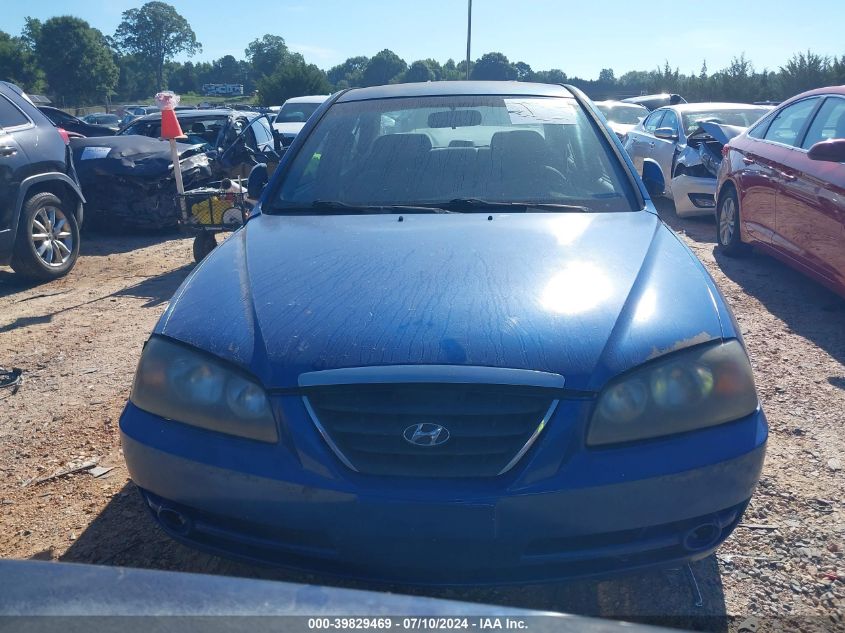 2005 Hyundai Elantra Gls/Gt VIN: KMHDN46D35U082287 Lot: 39829469