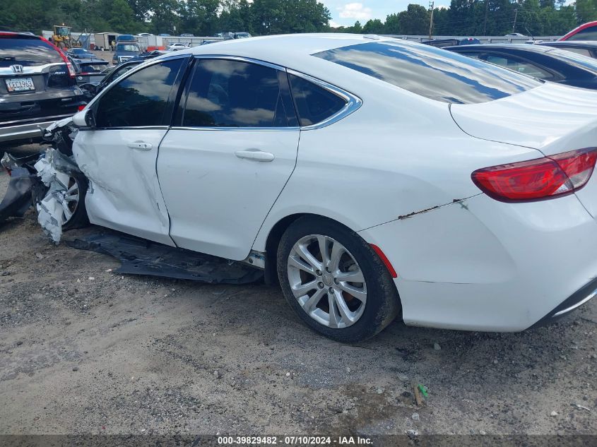 2015 Chrysler 200 Limited VIN: 1C3CCCAB1FN660974 Lot: 39829482