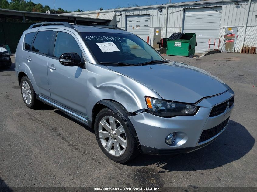 2013 Mitsubishi Outlander Se VIN: JA4JT3AW0DU019513 Lot: 39829483