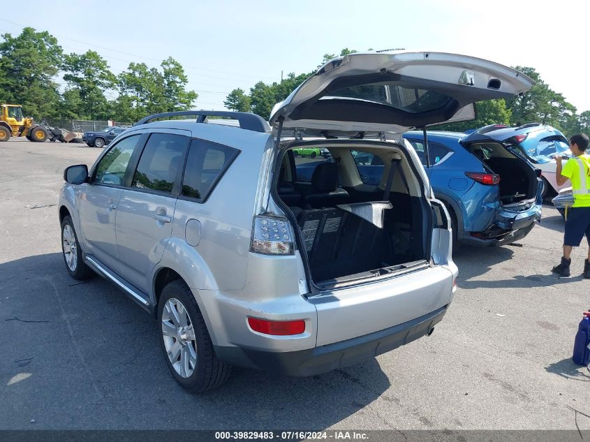 2013 Mitsubishi Outlander Se VIN: JA4JT3AW0DU019513 Lot: 39829483