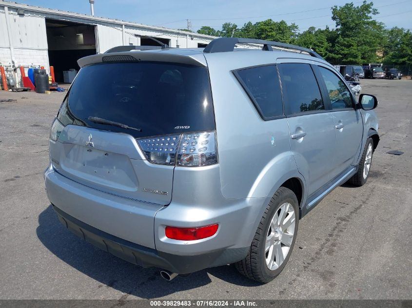 2013 Mitsubishi Outlander Se VIN: JA4JT3AW0DU019513 Lot: 39829483