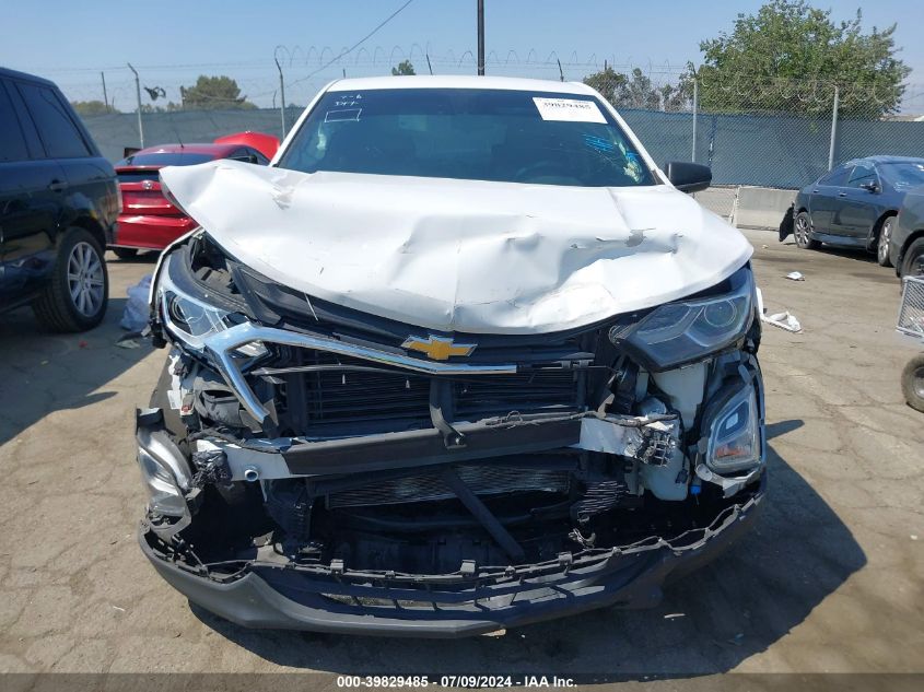 2018 Chevrolet Equinox Ls VIN: 3GNAXHEV9JL101410 Lot: 39829485