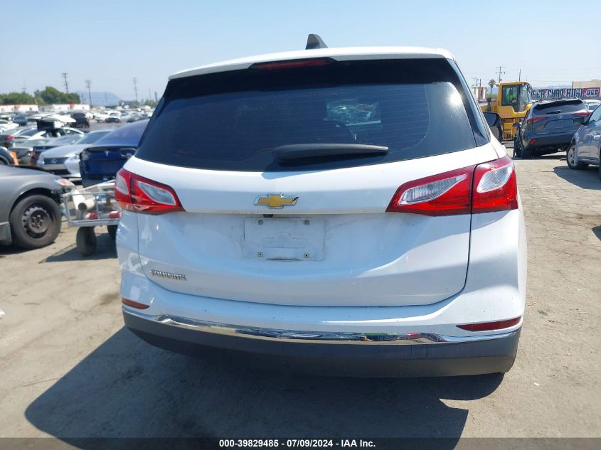 2018 Chevrolet Equinox Ls VIN: 3GNAXHEV9JL101410 Lot: 39829485