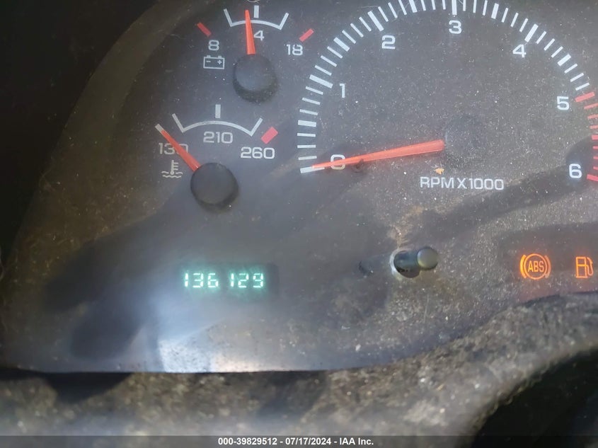 2001 Dodge Ram 1500 St VIN: 3B7HF13Y01M294135 Lot: 39829512