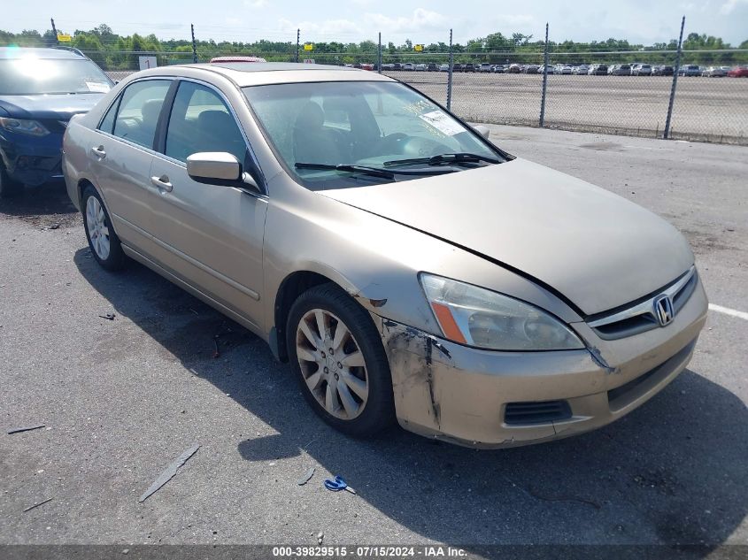 2006 Honda Accord 3.0 Ex VIN: 1HGCM66546A047740 Lot: 39829515